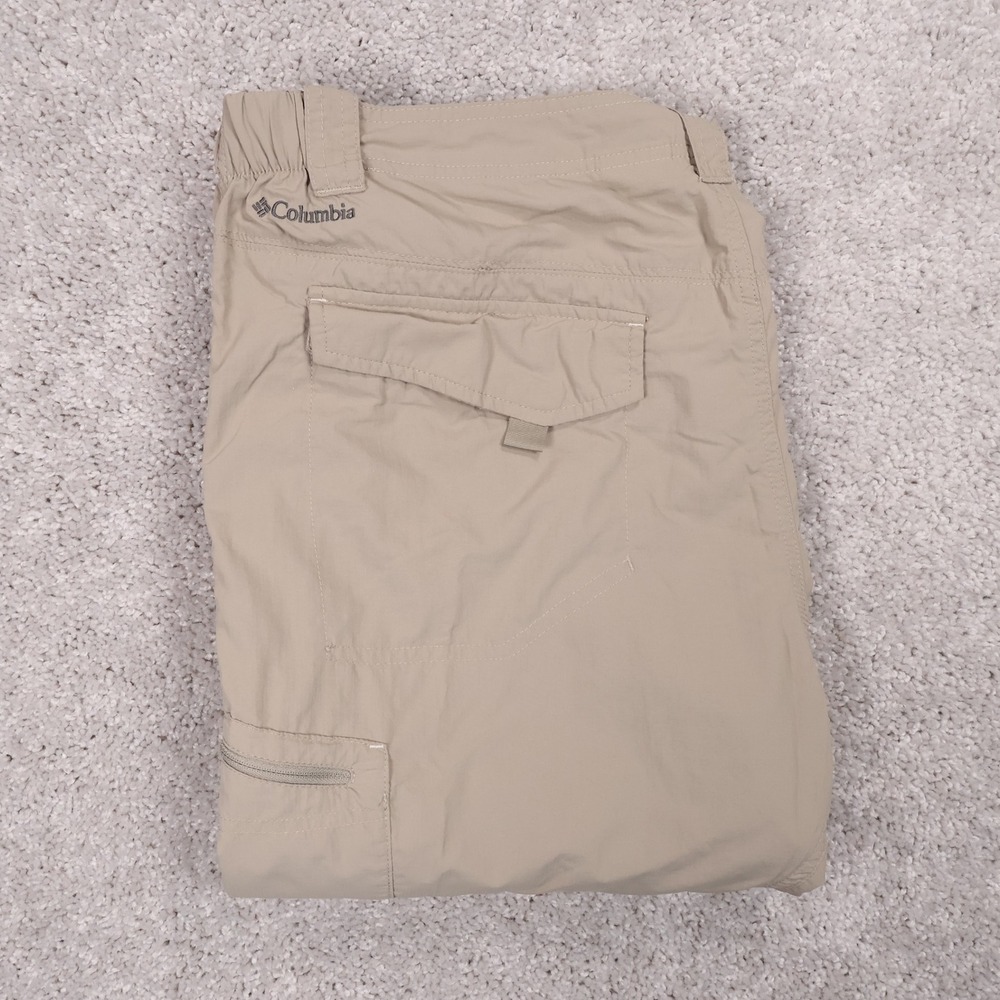 Columbia Convertible Cargo Pants Shorts Omni-Shade Sun Protection 38x30